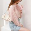 Niche Design Pleated Underarm Bag for Women, Summer Leather Crossbody Cloud Bag
