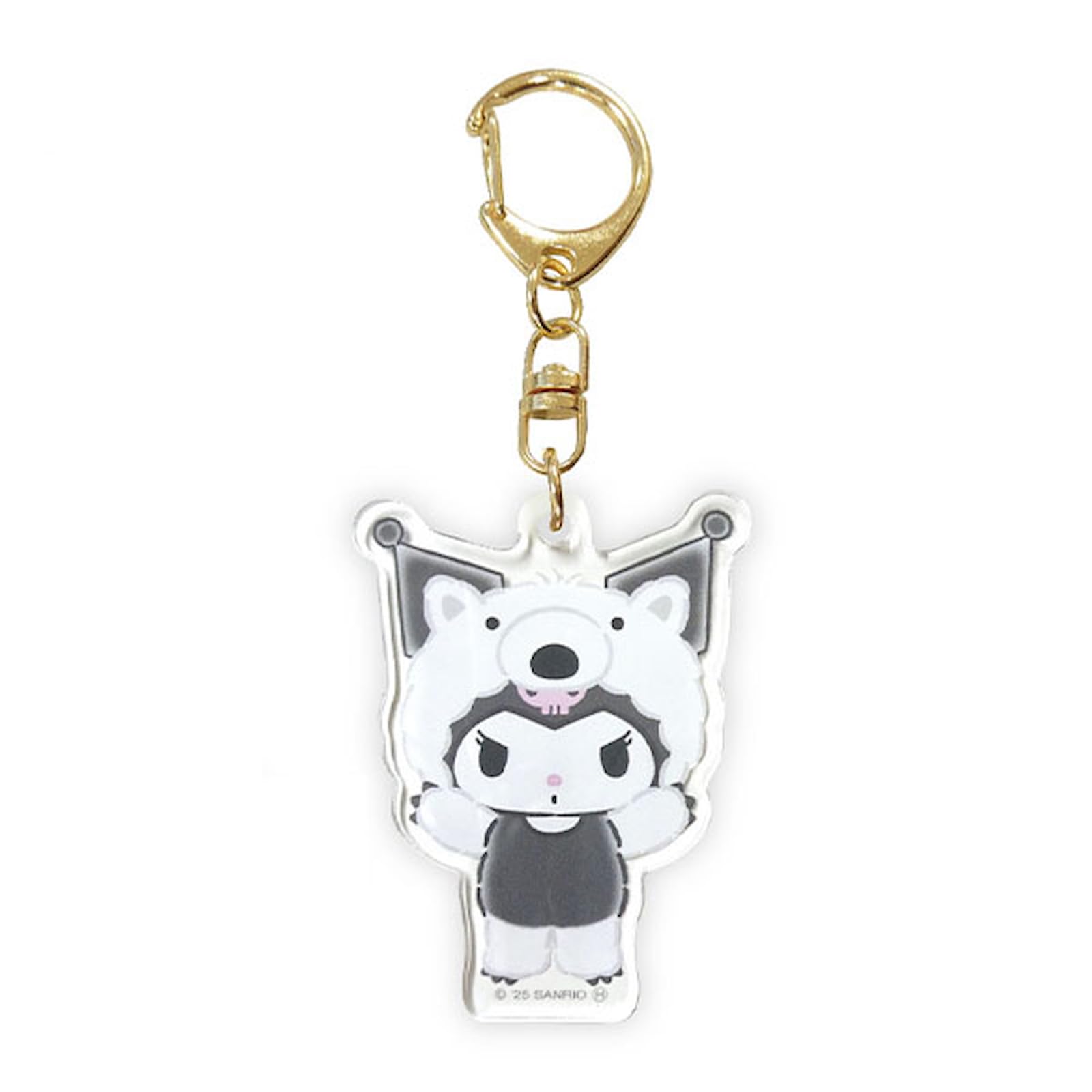 K Company Акриловый брелок с персонажами Sanrio Куроми (Серия Банзай) (Муравьед) SAB-AK-KU