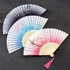 Summer Japanese-Style Cherry Blossom Hanfu Dance Chinese Style Folding Fan