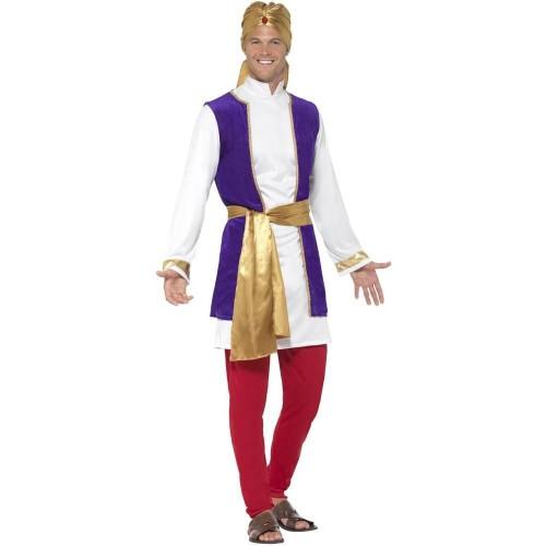 Smiffys Mens Arabian Prince Costume Set