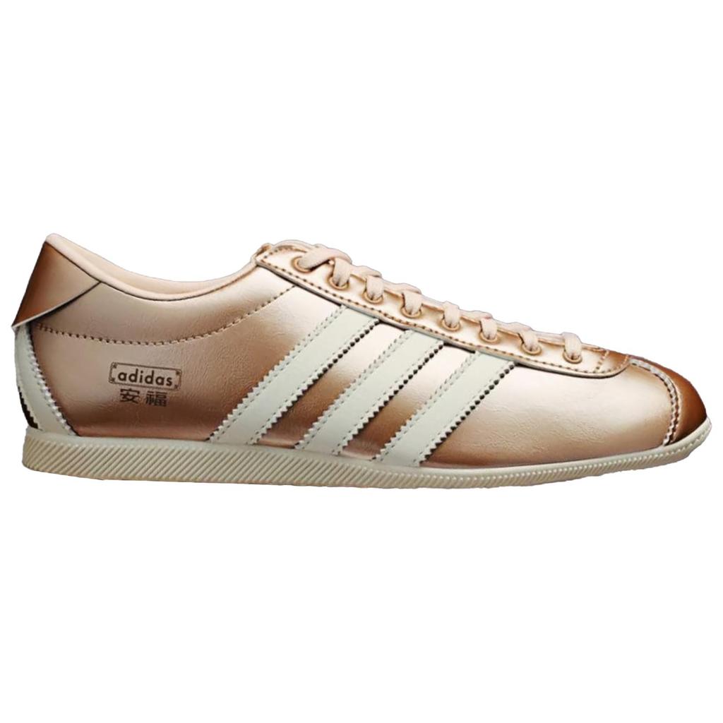 Adidas Originals Anfu Casual Thin Sole Comfortable Training Shoes Women Shoes Rose-Gold White KJ5438