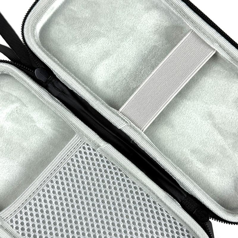 Durability EVA Protective Case For 25SE Powerbank Bag With Soft Lining &Mesh Pocket Perfect For Travel Commuting
