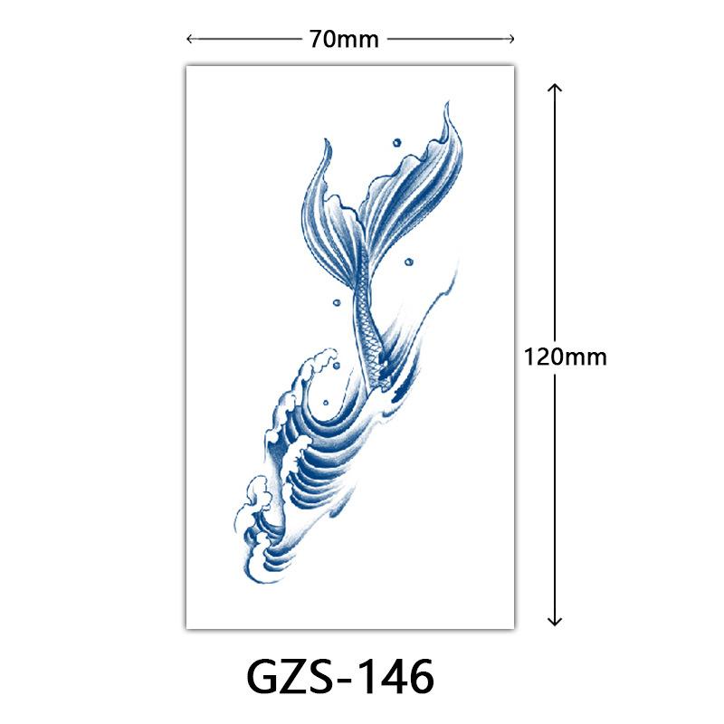 Herbal Juice Tattoo Sticker, Back Of Hand Juice Semi-Permanent Tattoo Sticker, Sweat-Proof Tattoo