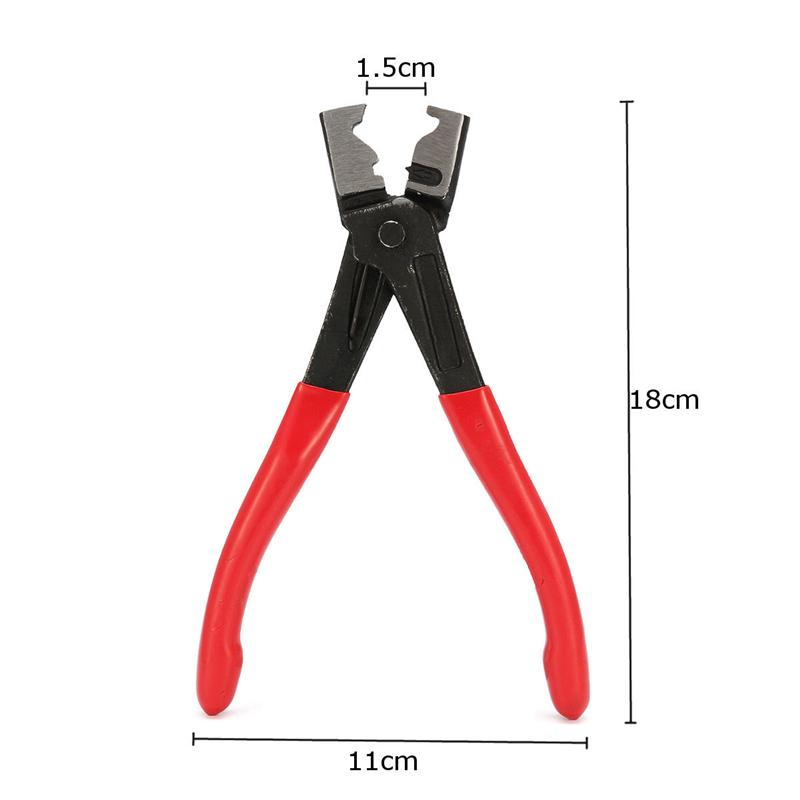 Car Hose Oil Hose Crimping Plier R Type Collar Hose Clip Clamp Pliers Auto Water Pipe Clamp Calliper Car Repair Tool