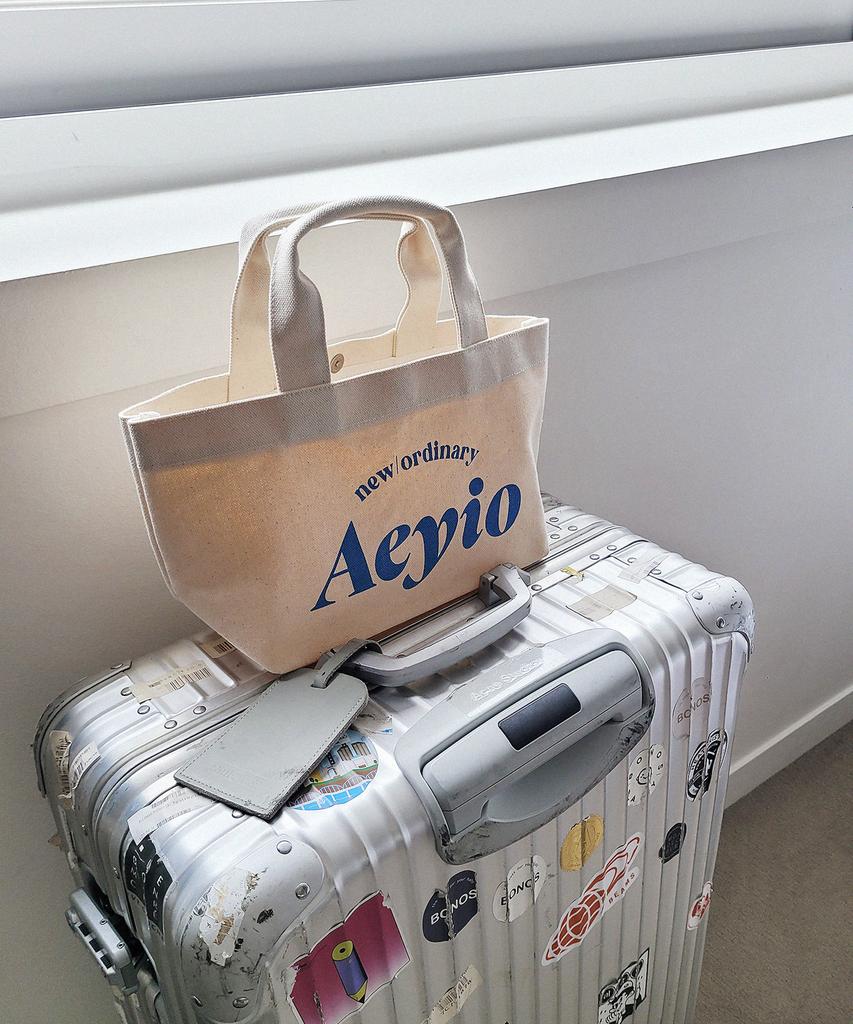 Aeyiostudio Mini Tote Bag_Blue