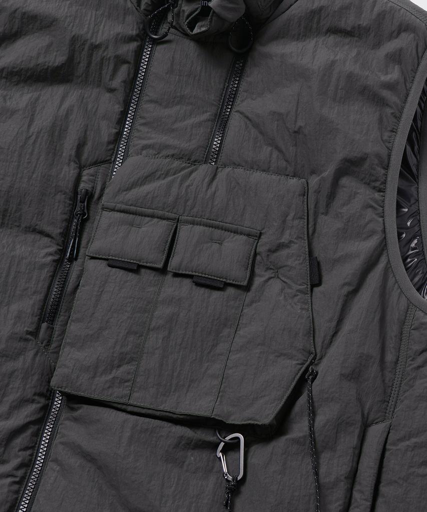 Musinsa Standard [City Leisure] Utility Padded Vest [Grey]