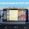 For Honda CR-V 2023-2024 9 Inch Car Tempered Glass Screen Protector Navigation