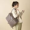 [W&.DayNight] Rikka Square Backpack, Fits B4 Size, Fits 15.6-inch Laptop, No. 11713, 16L, 800g, Women's, Smoky Pink, Commuter