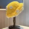 Sweet Funny Mushroom Crocheted Hat Women Winter Warm Beanie Cap For Halloween Party Cosplay Headwear