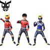 Boys' Full Body Jumpsuit Masked Knight Costume Set In Milk Silk For Cosplay Events