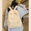 Art small fresh personality grid large capacity student schoolbag new junior high school high school travel student schoolbag female