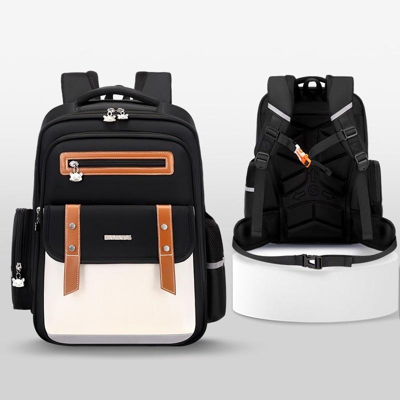 

Рюкзак для защиты позвоночника учащихся начальной школы Сумки для школы L чёрный