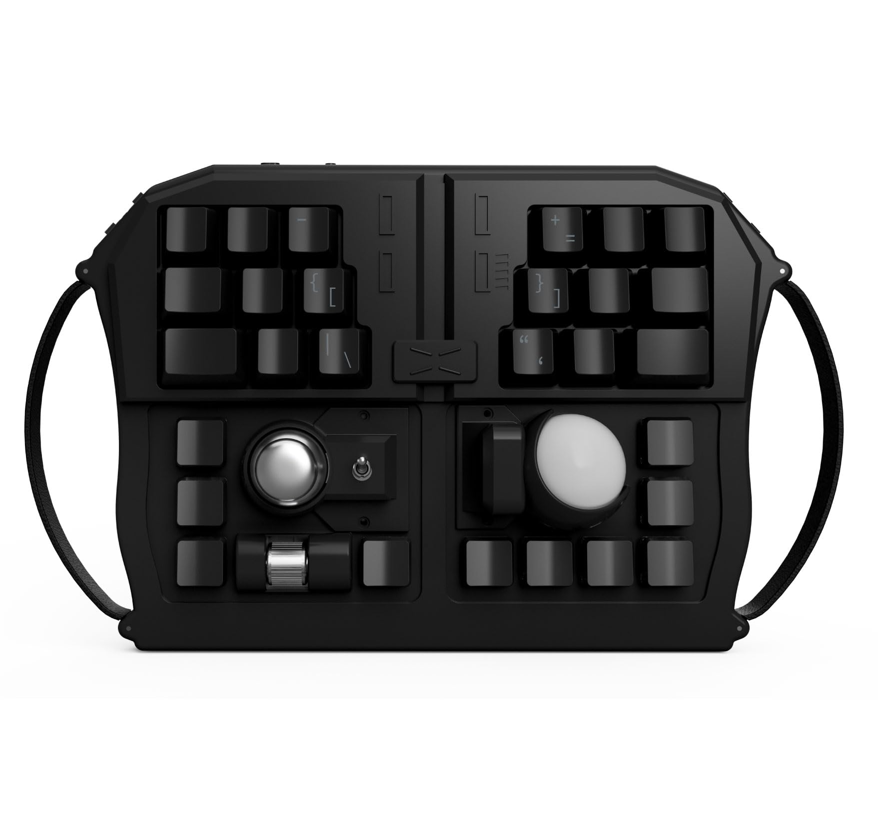 

GrabShell ONYX GrabShell Can be used while lying down A rare keyboard in the world Can be used with AR and VR devices A dream come true Can be used on чорний