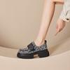 3222 small size casual shoes women, thick sole inner height increase women's Velcro floral embroidery women's shoes
