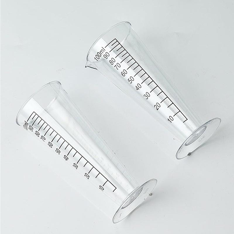 1pc 100ml Food-Grade Acrylic Measuring Cup With Scale - BPA-Free, Perfect For Kitchen & Restaurant Use