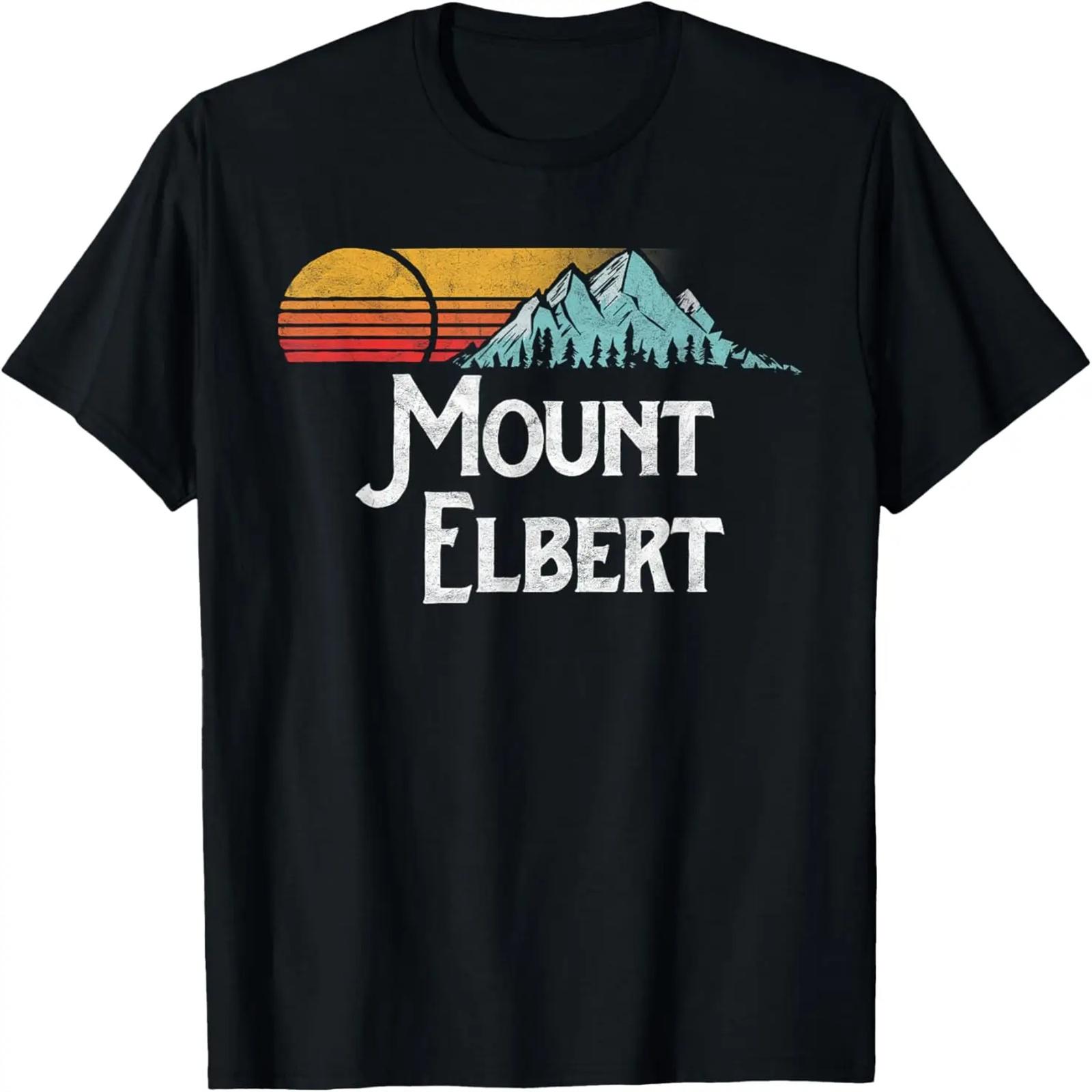 

Vintage Mount Elbert Colorado Retro Mountaineering T-Shirt XXXXXL