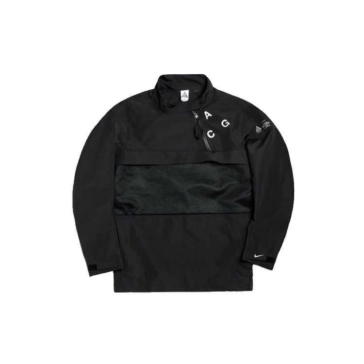 Nike ACG Pull-Over Sports Casual Stand Collar Jacket Men Tops Black 914477-010
