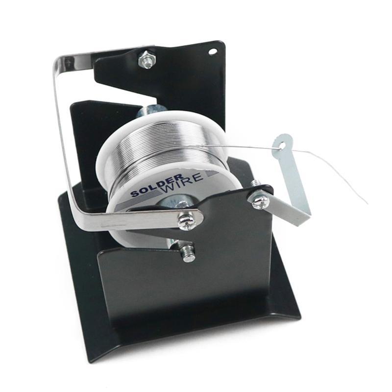 652F Solder Reel Stand Welding Equipment Solder Tin Soldering Frame Wire Holder Metal