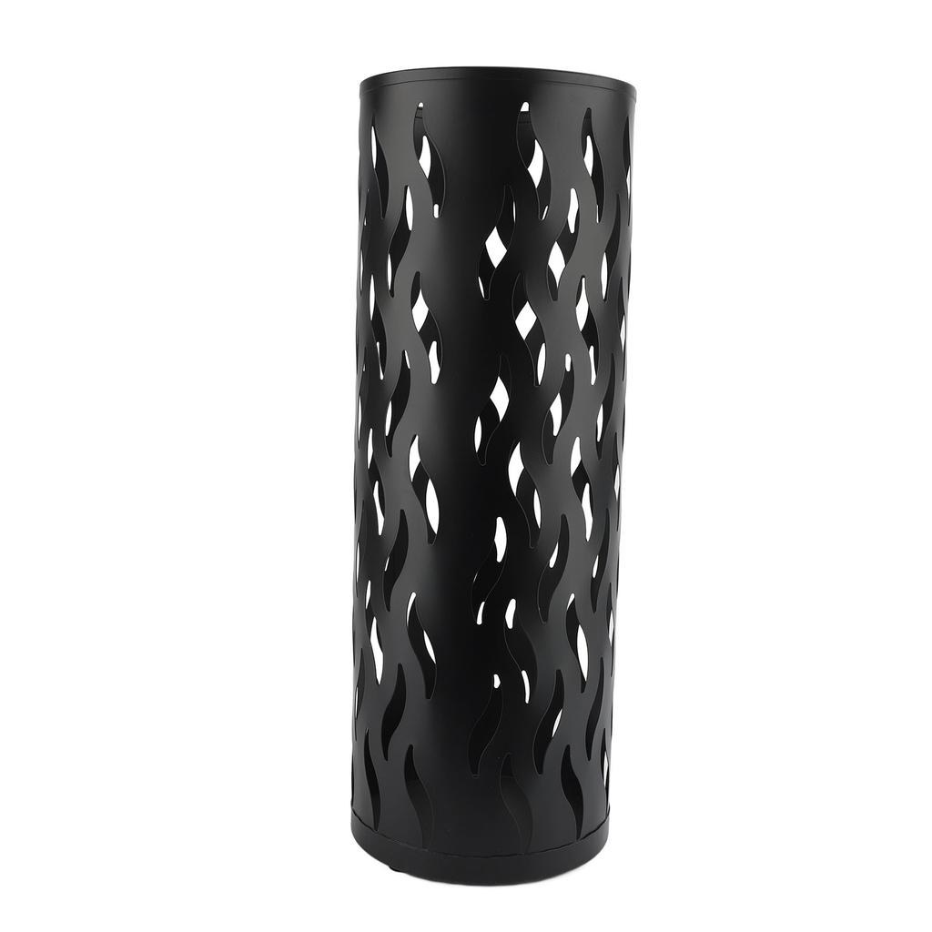 Metal Umbrella Holder Bin Stand Round Storage Rack Basket Freestanding   for   Hotel Entryway S