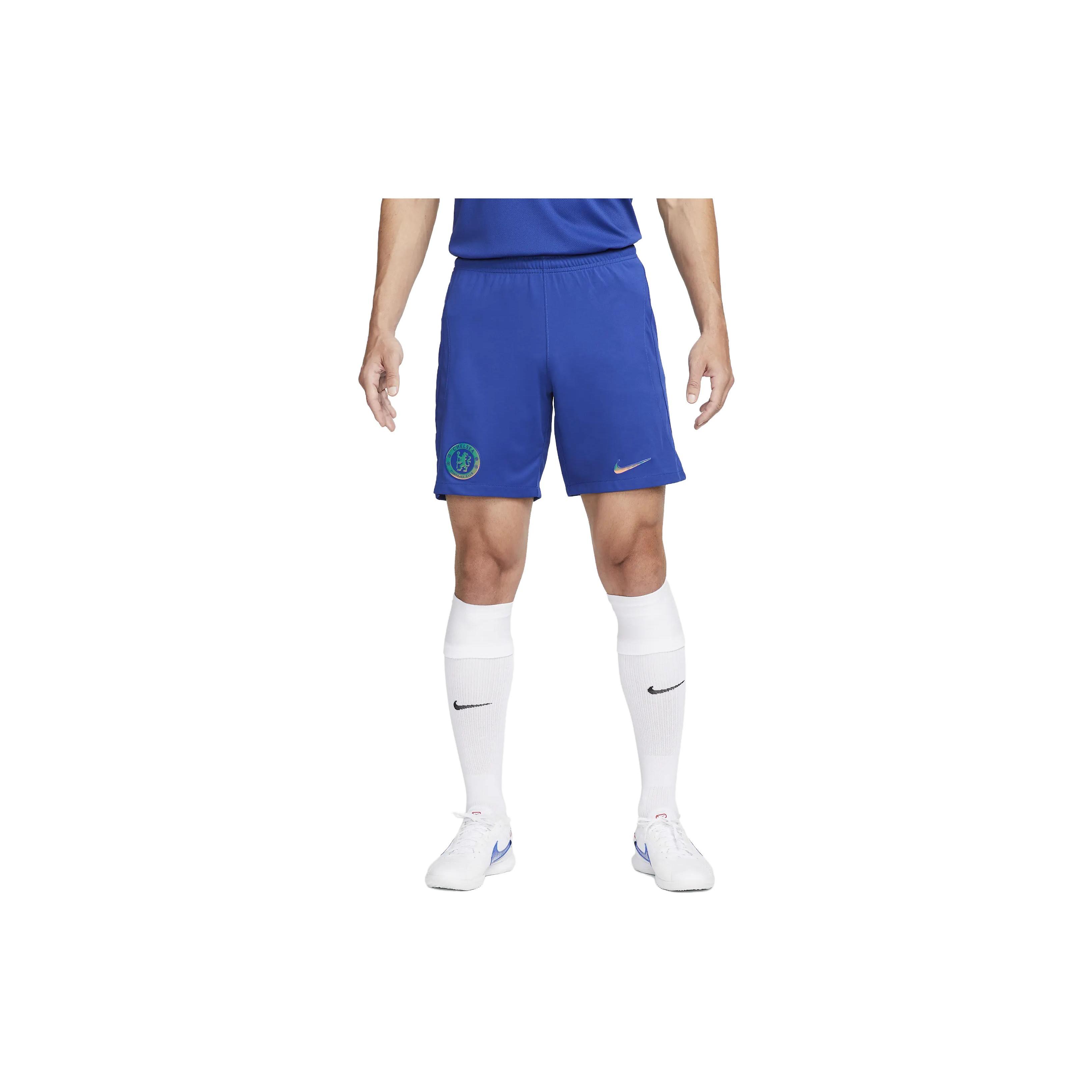 Nike Soccer Bottoms Men s Blue Moderate Straight Fit Pants DX2706-495 M