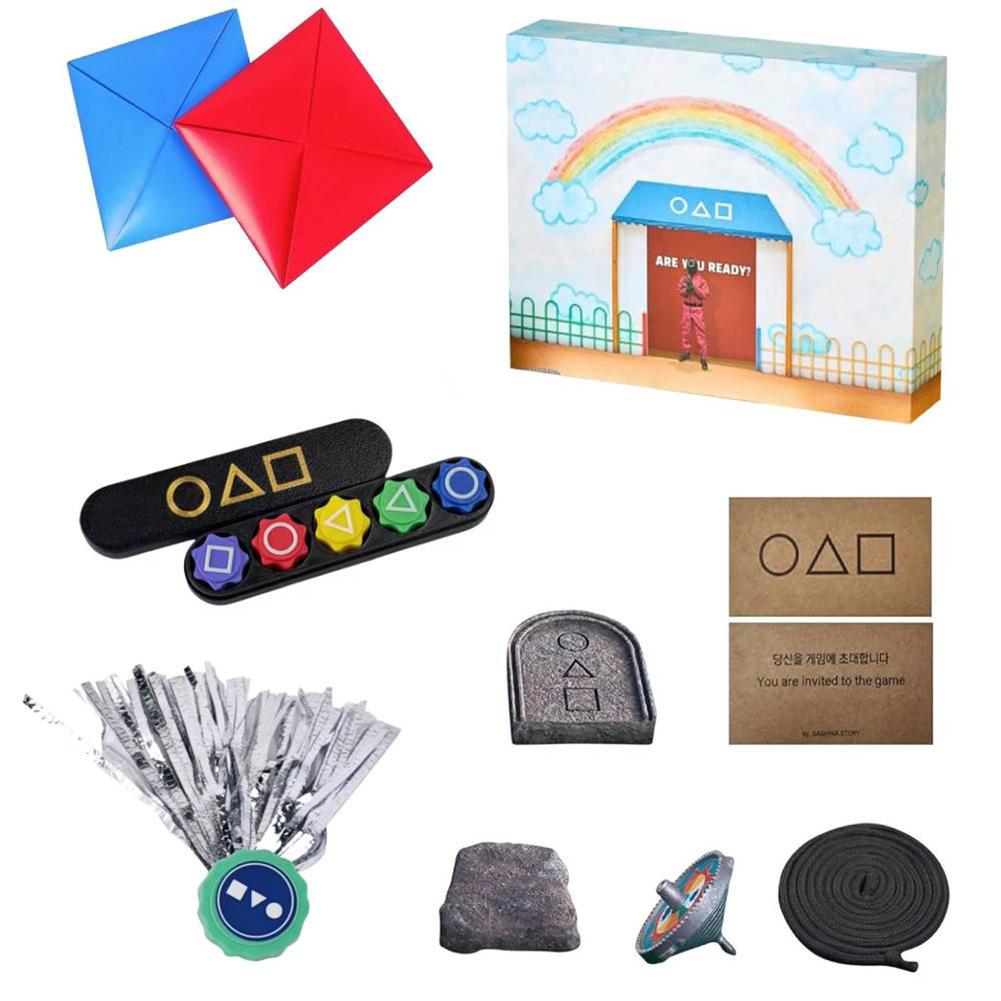 Korean Party Board Game Fun Gonggi Jack Stone Pebbles Set Traditional Play Game Hand Eye Coordination Training Toy Gong gi Set