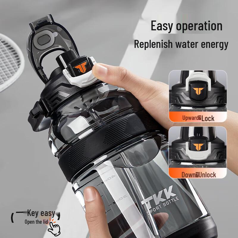 TKK Large Capacity Stainless Steel Sports Water Bottle 2000ml
