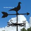 Weather Vane Ornament: Outdoor Wrought Iron Spray-Painted Roof Decoration Metal Craft