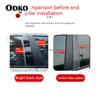 6Pcs Car Door Window Pillar Posts Trim Molding Cover for BMW 1 Series E81/E82/E87/E88 Hatchback 2004-2012 Stickers Accessories