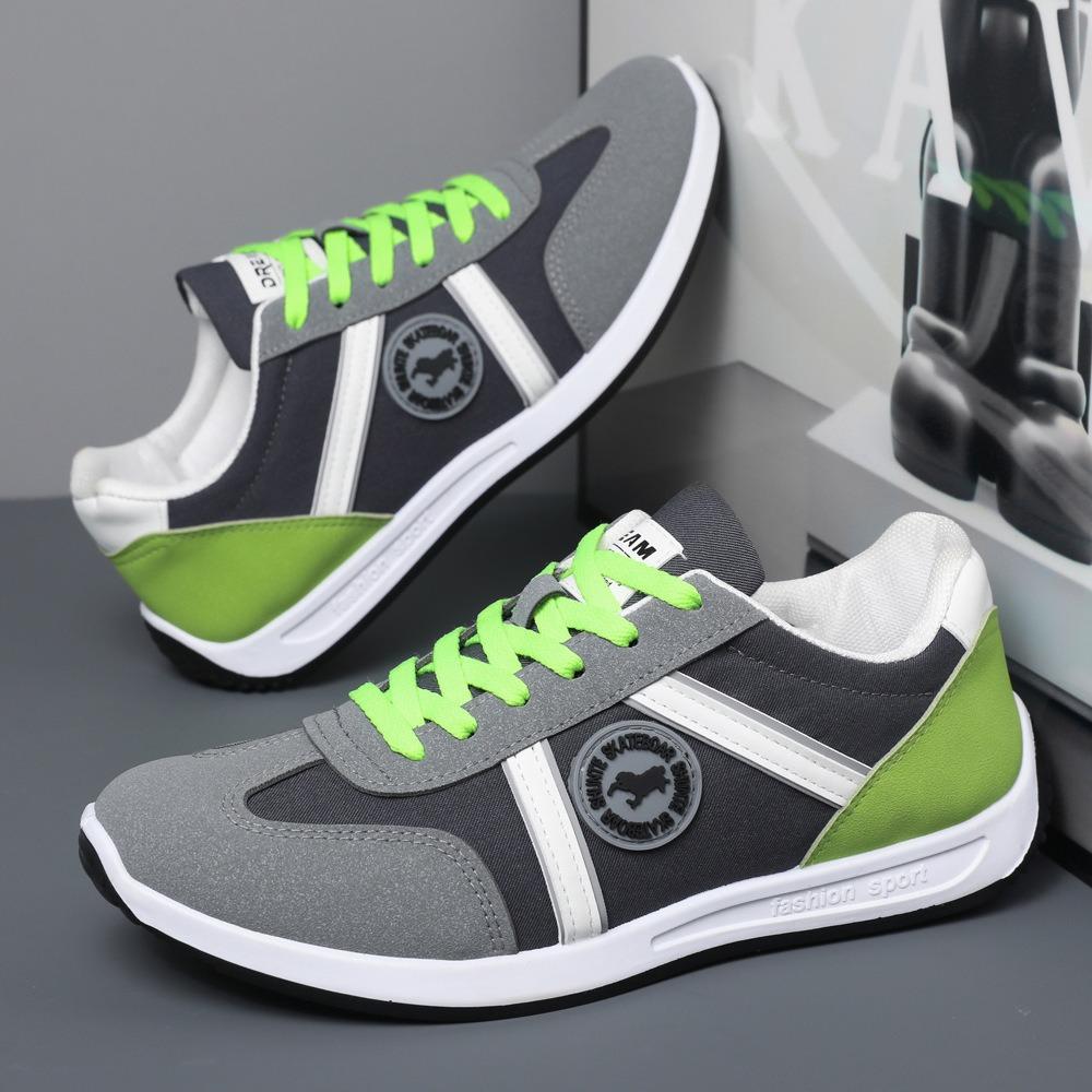 New Men's Shoes Trendy Fashion Sports Lightweight Running Shoes Men's Casual Soft-soled Doudou Shoes Korean Version Versatile Student Shoes