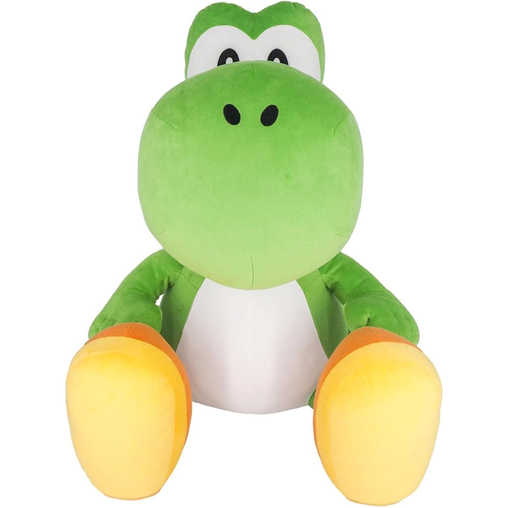 Sanei Boeki Super Mario All Star Collection Yoshi Plush Toy 43x50x58cm Soft Stuffed Animal