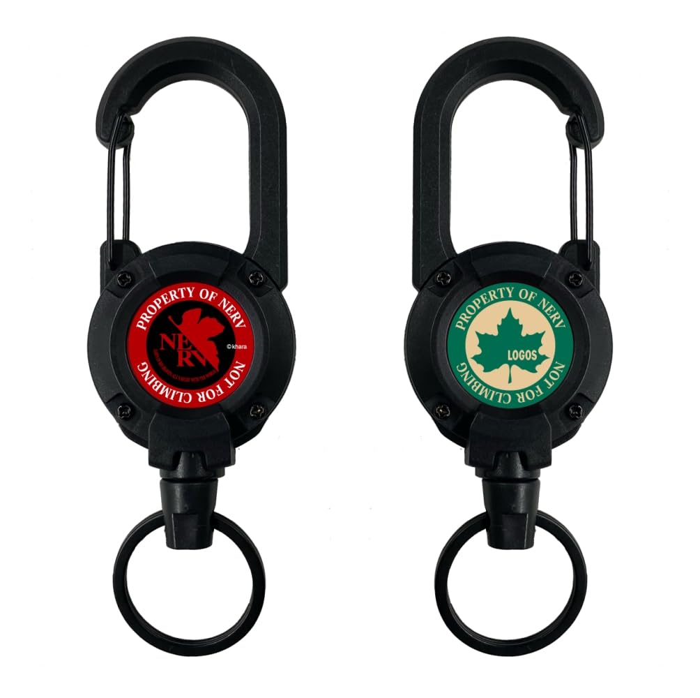 

EVA & LOGOS Fashion Carabiner with Cord Reel