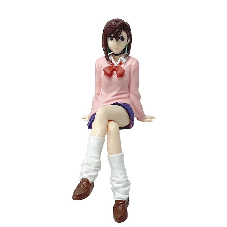 

Latest Anime Dandadan Ayase Momo Shiratori Aira Sitting posture Anime Model Figure PVC Collectible Desktop Decoration Model Playthings