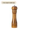 Manual Solid Wood Pepper Grinder with Ceramic Core