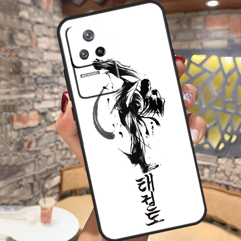 Kung Fu Taekwondo Karate Case For Xiaomi 13 14 15 Ultra 11T 12T 13T 14T Pro POCO X7 Pro X3 X5 X6 M6 F5 F6 Pro Cover