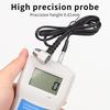 LCD Display Ultrasonic Thickness Gauge 1-280 mm Accuracy Ultrasonic Probe Thickness Tester for Metal Plastics PVC Pipe Glass