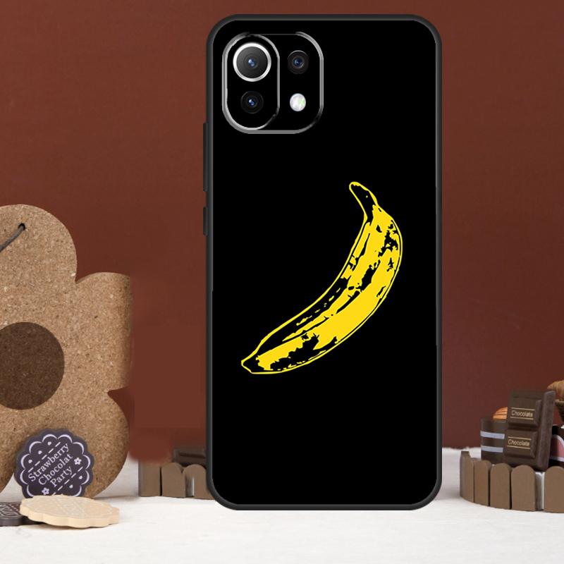 Cartoon Cute Fruit Yellow Banana Case For Xiaomi 15T 14T 13T 14 15 Ultra 17 Pro Max POCO F8 Ultra F5 F6 F7 X5 X6 X7 Pro Cover