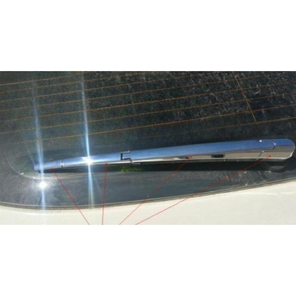 trunk wiper trim for BYD S6 2011-2015 Car styling ABS Chrome Rear window wiper cover