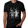 Cats In Cinema T-Shirt Soft Stretch Short Sleeve Top