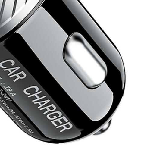 USB Charger with Voltmeter Scale Display Fast Charging Heat-resistant QC3.0