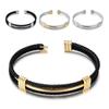 European & American Stainless Steel Two-Tone Woven Bracelet - Versatile Women's Accessory (10MM)
