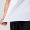 SAUCONY Solid Color Simple Letter Logo Print Crew Neck T-Shirt Men Tops White SC2249075A-PR116