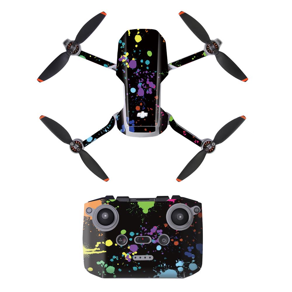 Für DJI Mini 2 SE Aufkleber Wasserdichtes PVC Drohnenkörper Skin Schutzarm Fernbedienungsschutz für DJI Mini 2 Zubehör