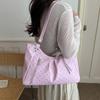 Vintage Pu Tote Bag Casual Students Purse 2026 New Large Capacity Shoulder Bag Polka Dot Zipper Commuting Handbag For Women