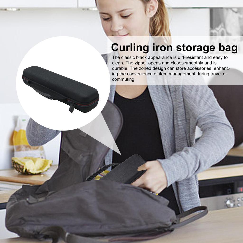 Portable Storage Bag For Hair Straighteners Curling Irons Hair Rollers Eva Hair Straightener Organzier Bag Travel Bag