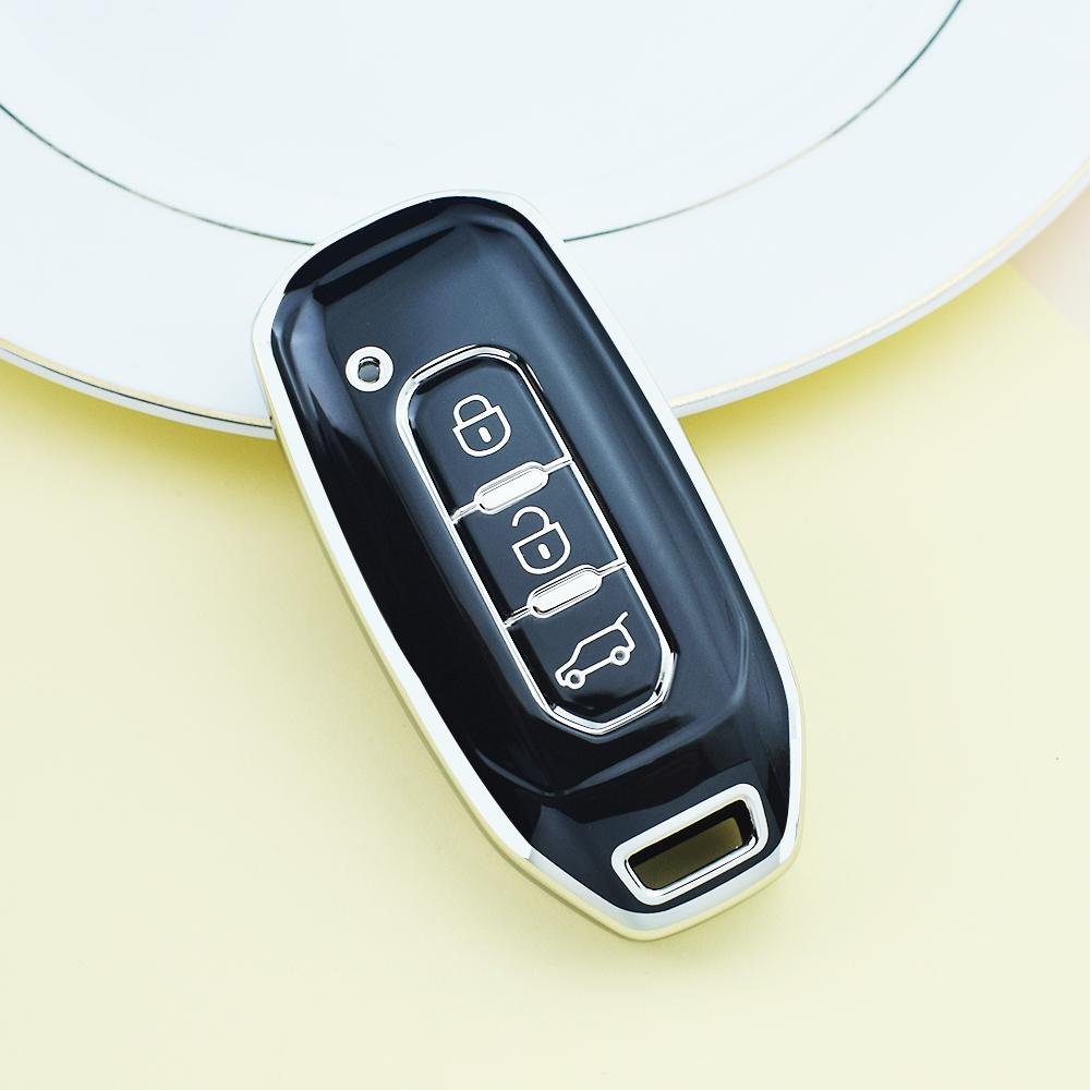 

Fashion Tpu Car Key Cover Case Protector Key Bag Shell Holder Auto Styling For Ford Territory Ev Equator Accessories