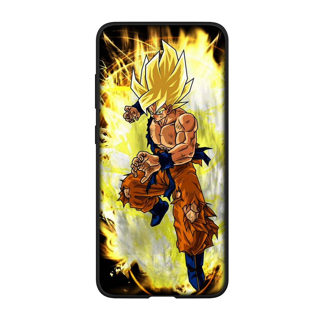 for Samsung Galaxy S25 S24 S23 S22 Ultra FE Plus A17 A37 A57 A56 A55 A06 A16 A15 A36 A26 A35 A05 A25 A54 A34 Phone Case Comics Dragon Ball Goku Cover