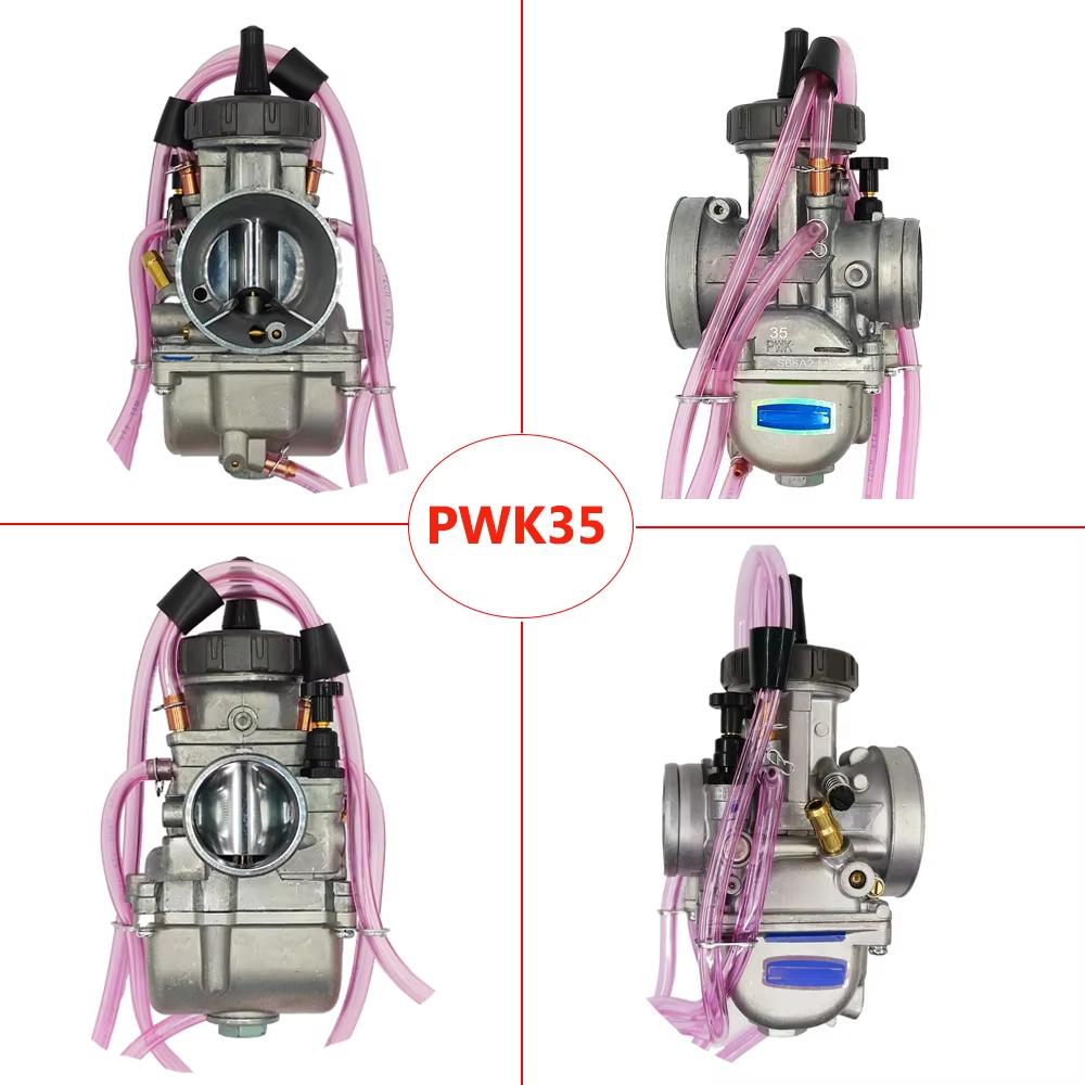 Motorcycle For KEIHIN PWK Carburetor Carb Pwk 33 34 35 36 38 40 42mm Racing Parts Scooters Dirt Bike ATV with Power Jet 150-500c