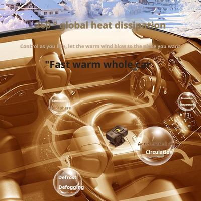 2 In1 Fast Heating Defrost Defogger Portable 2-in-1 Car Heater Defroster Fan for Fast Heating Auto for Cars for Weather