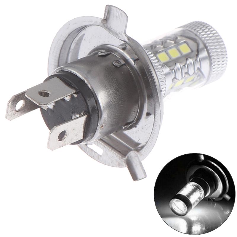 1Pc H4 9003 Fog Light LED Headlight 80W Hi/Lo 90W Beam Driving DRL Lamp White