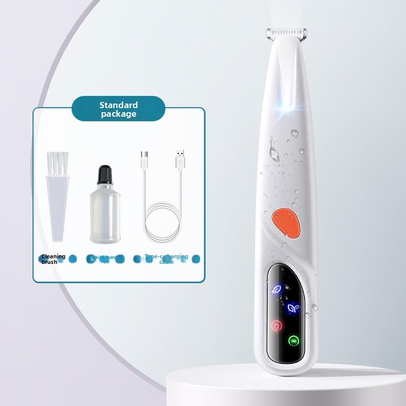 Waterproof Pet Hair Trimming Device, Pet Grooming Scissors, Cat Grooming Trimmer, Dog Foot Trimming Tool, Electric Push Trimmer